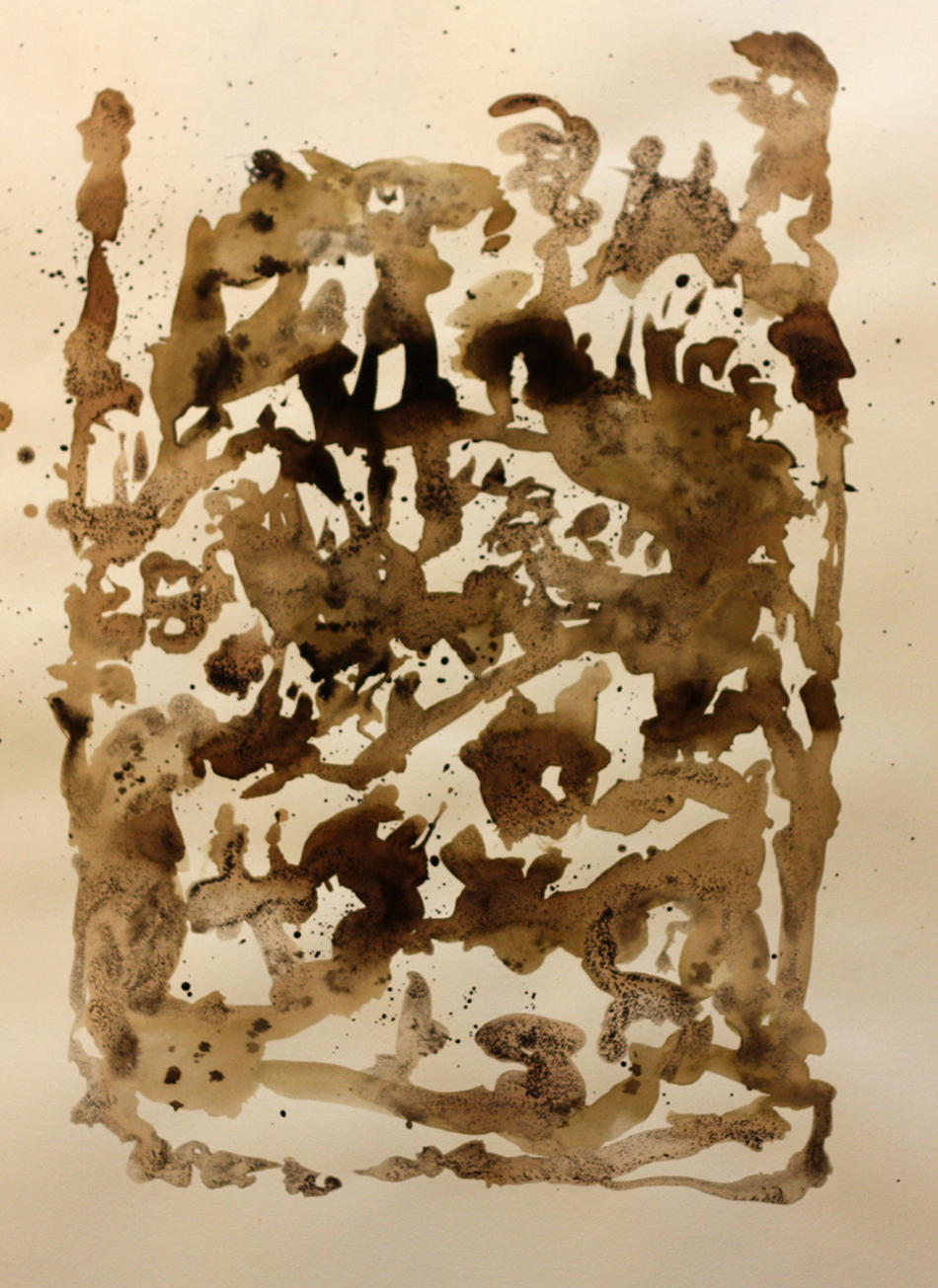 Encre sur Papier, 50 x 40 cm, 2015
